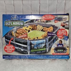 Infladium Inflatable Snack Stadium – Ultimate Party Serving Tray